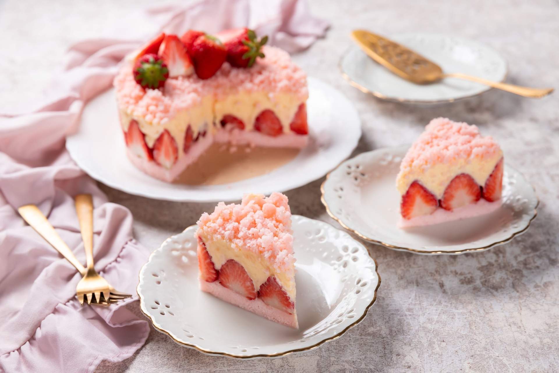 Abbiamo trovato la torta di fragole che conquisterà tutta la famiglia — Lifestyle