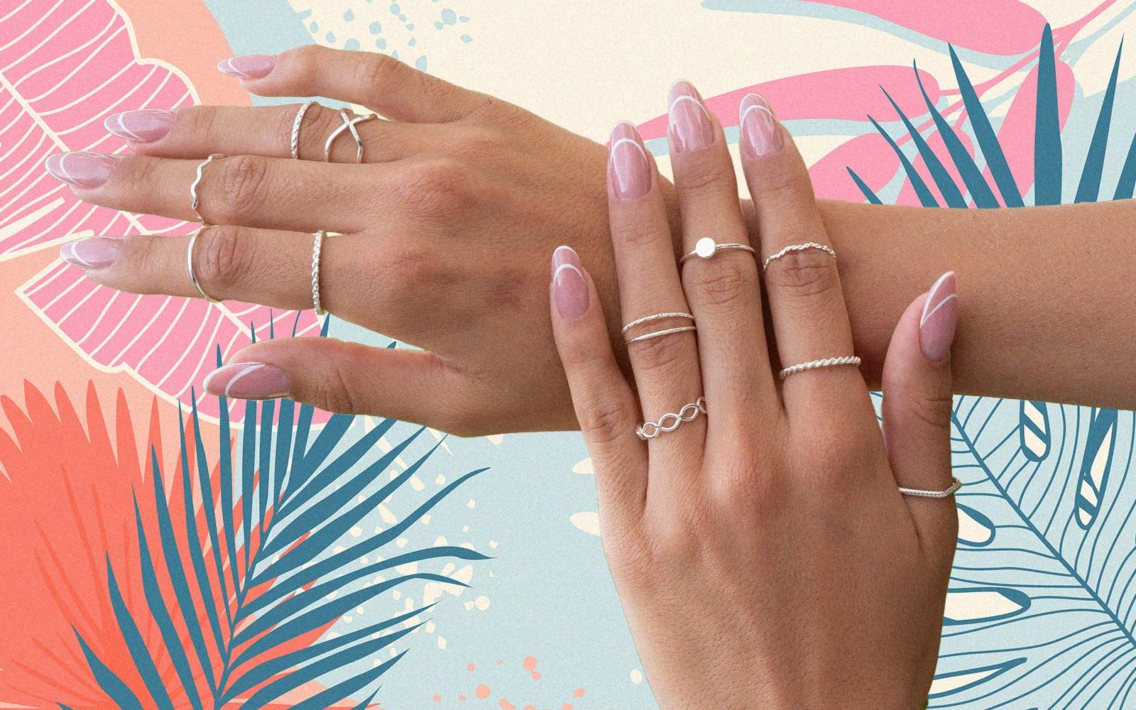 ¡Pinta estas uñas francesas! 8 diseños que arrasan este año — Estilo