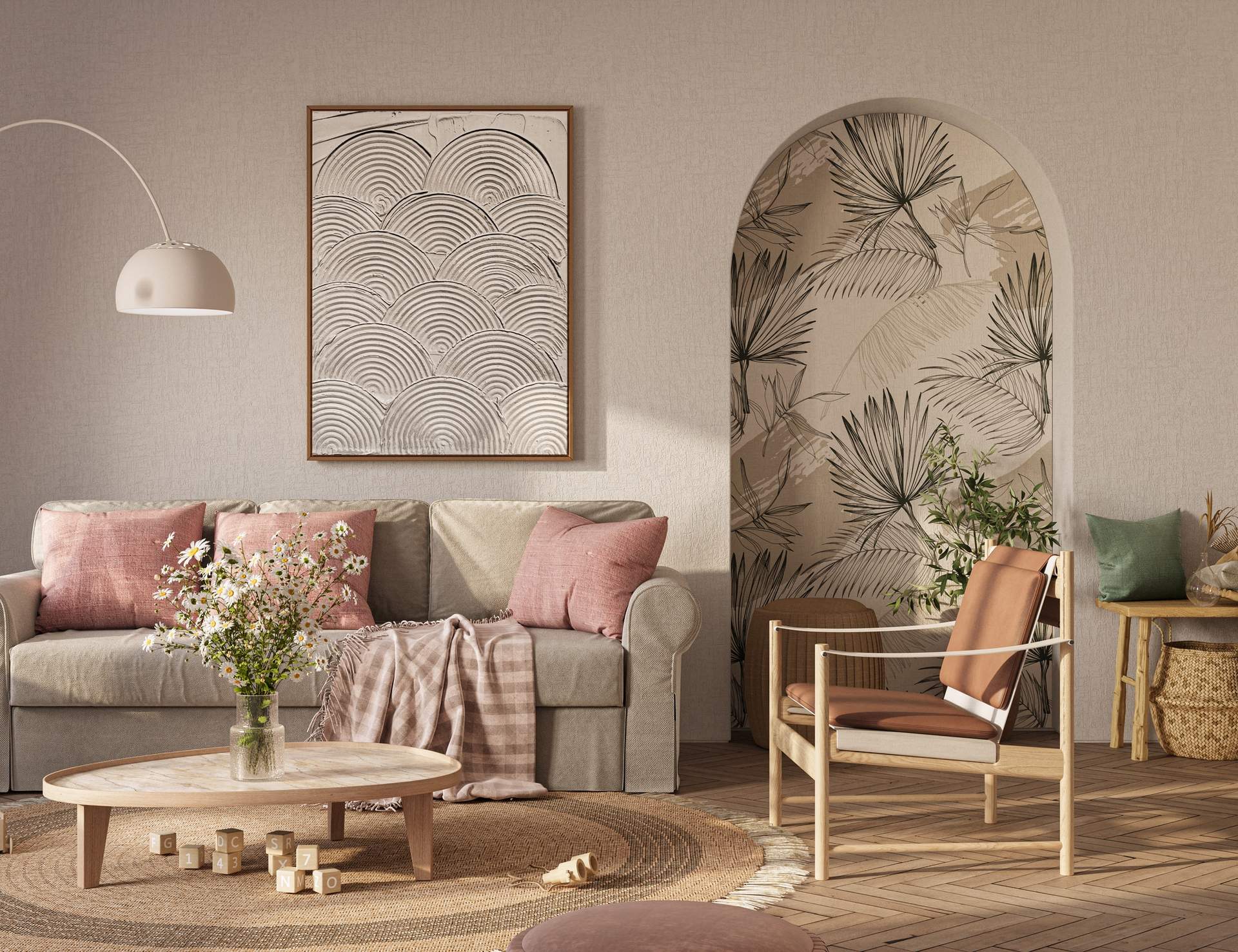 5 endroits surprenants pour utiliser du papier peint selon les décorateurs — Décoration