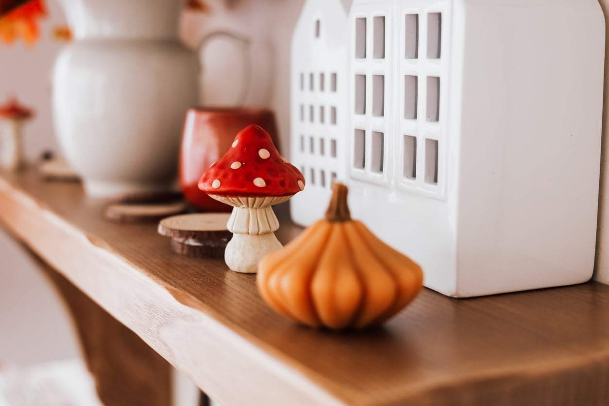Herbst-Deko-Trend: Waldpilze ziehen jetzt in jedes Zuhause ein — Deko