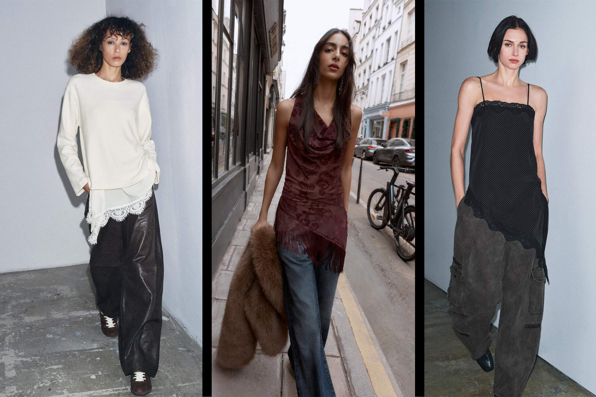 Der ikonische asymmetrische Top von Zara: Winter-Styling-Tipps zum Trend — Mode