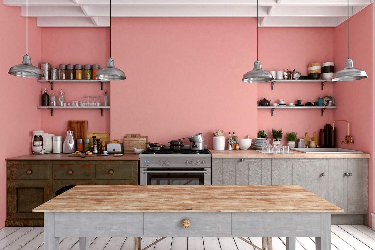 7 couleurs joyeuses pour la cuisine qui illuminent l’espace — Décoration