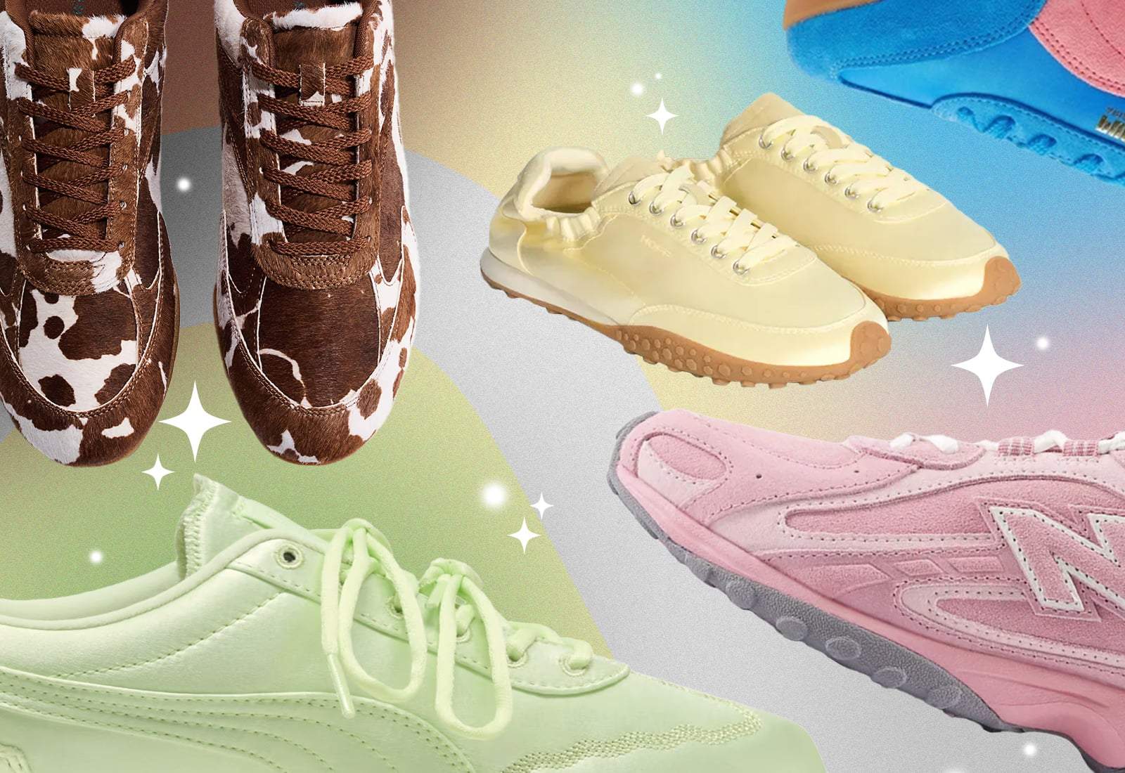 Las mejores zapatillas de colores para esta primavera-verano (di adiós al blanco) — Moda