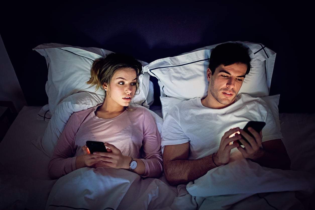 The way your partner uses their phone could reveal a secret double life — Relationship