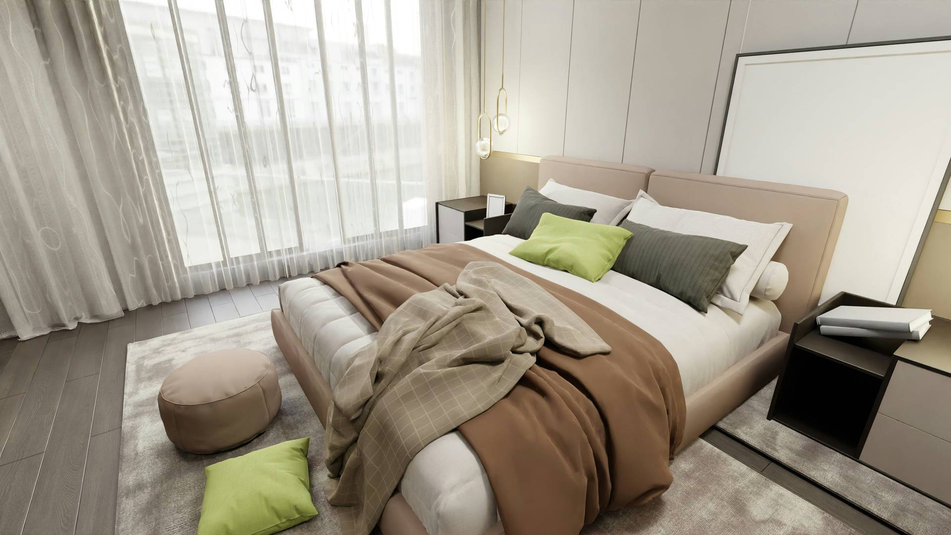 4 dettagli intorno al letto che trasformano la camera in una suite d'hotel di lusso