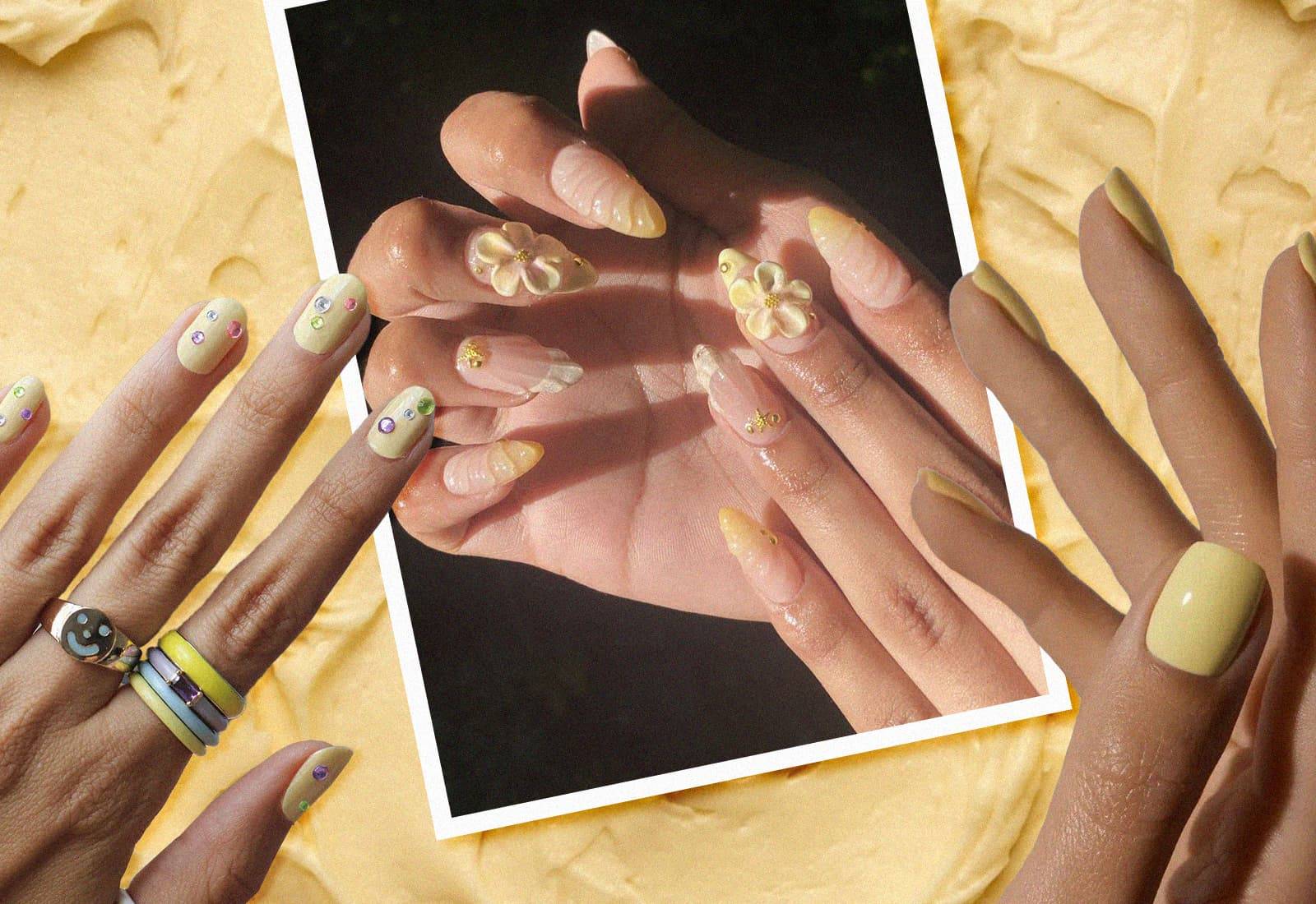 Butter Yellow Nails Are Everywhere This Summer — and They Look Stunning on Tanned Skin — Style