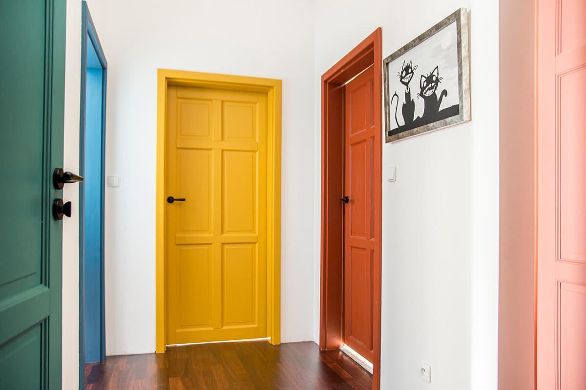 Comment relooker vos vieilles portes intérieures usées - 12 inspirations — Décoration
