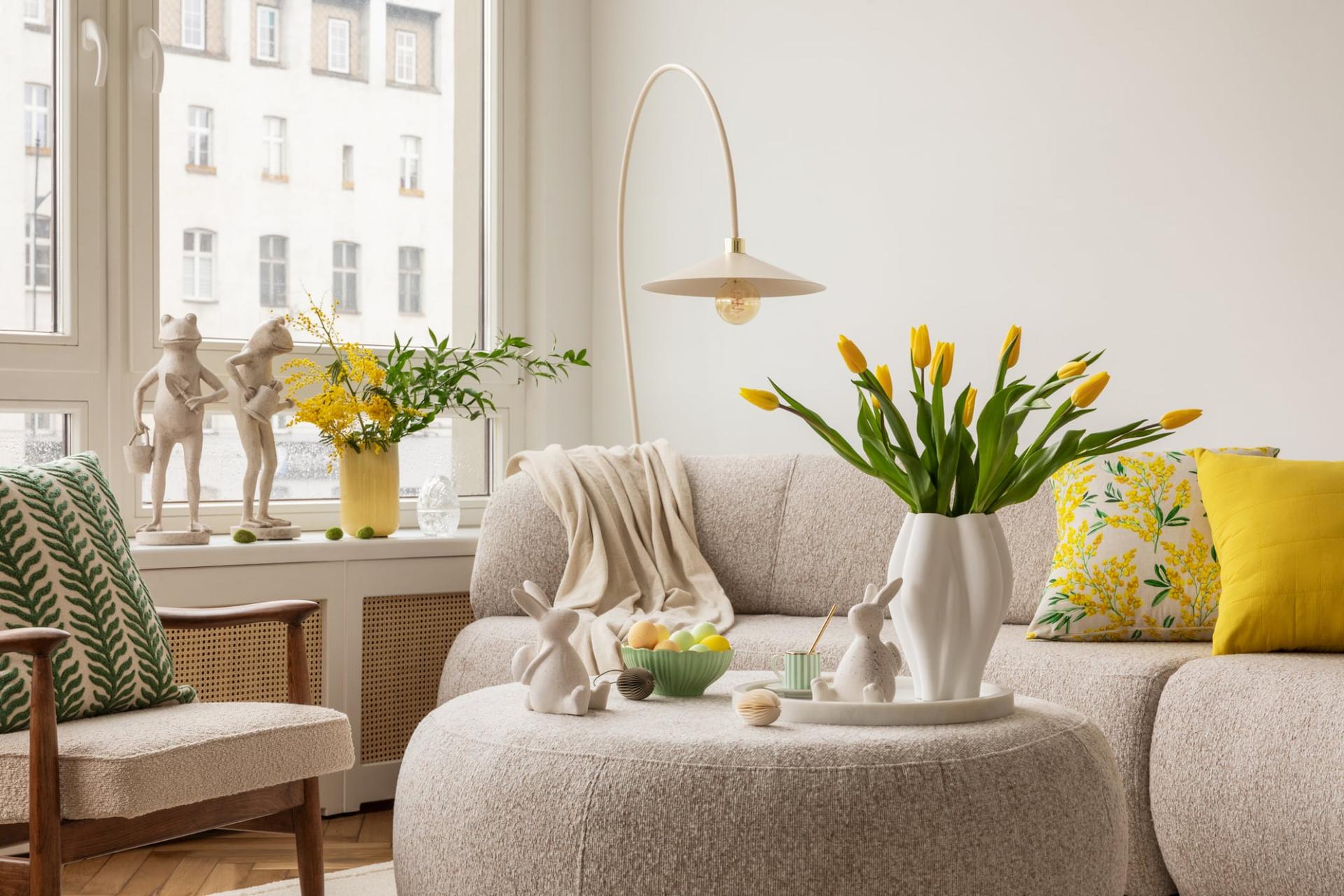 Ostern in deinem Wohnzimmer: 10 frühlingsfrische Deko-Inspirationen — Deko