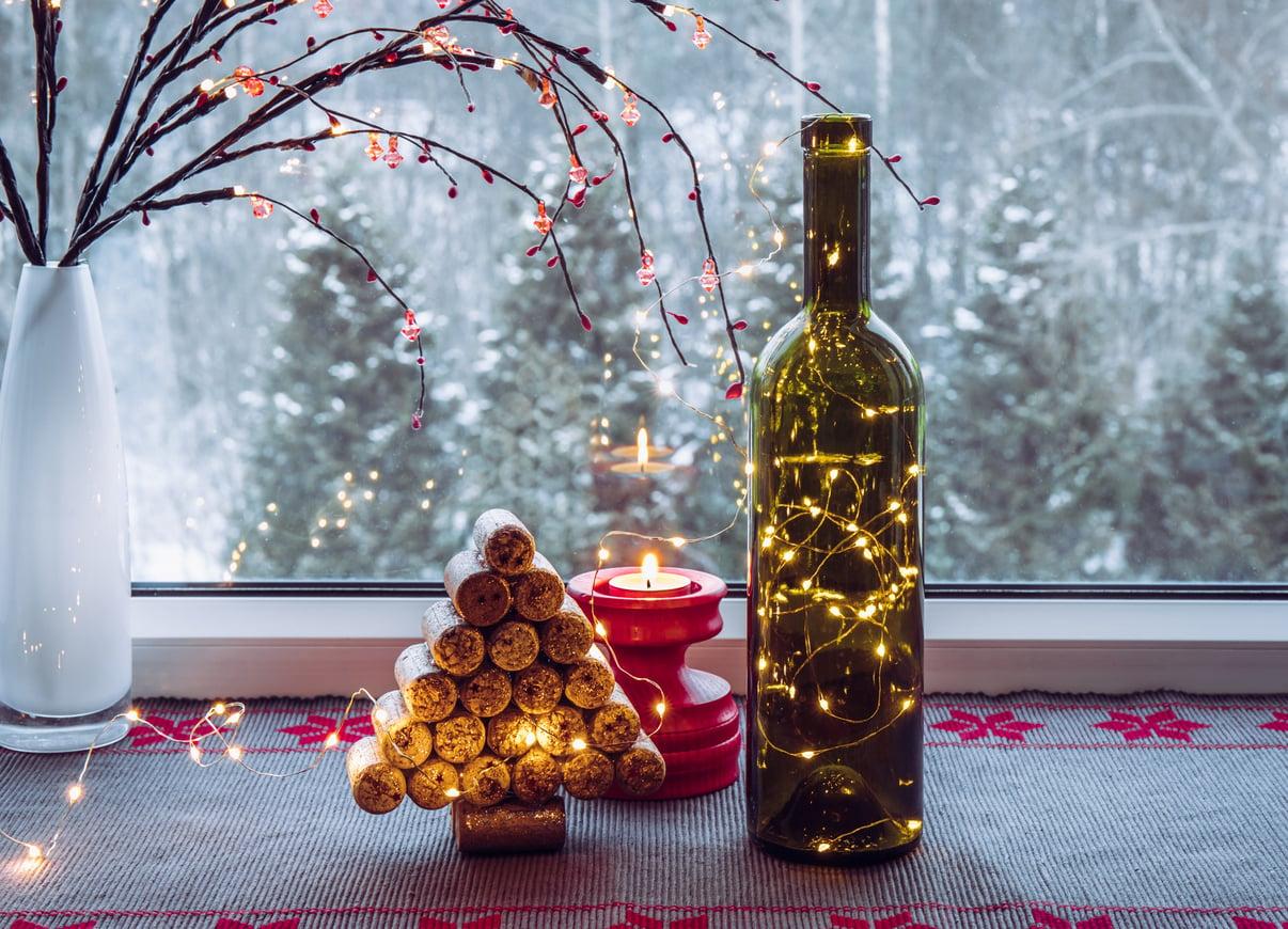 Decorazioni autunnali che con un tocco si trasformano in magia natalizia — Hobby