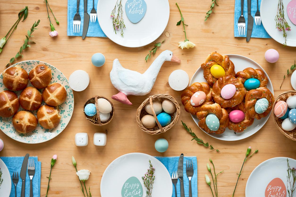 Décoration de table de Pâques pas à pas que vos invités vont adorer — Décoration
