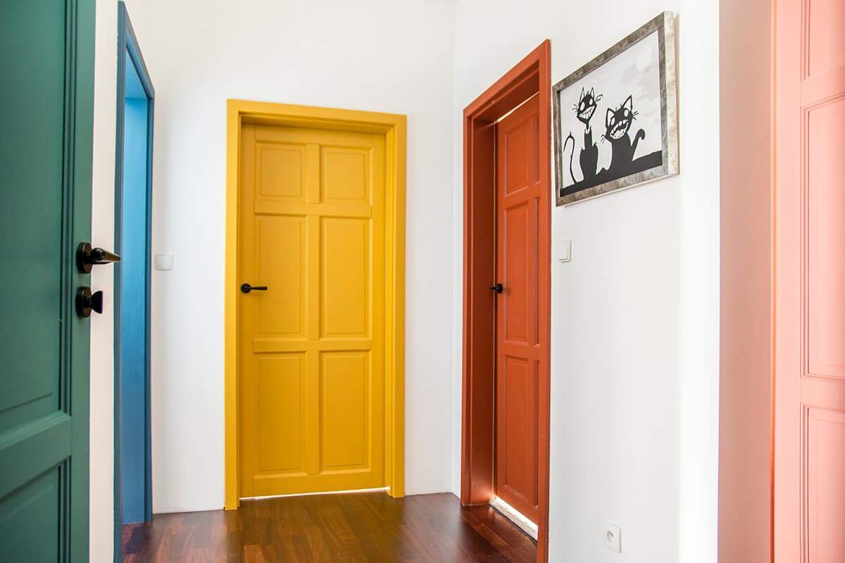 Comment relooker vos vieilles portes intérieures usées - 12 inspirations — Décoration