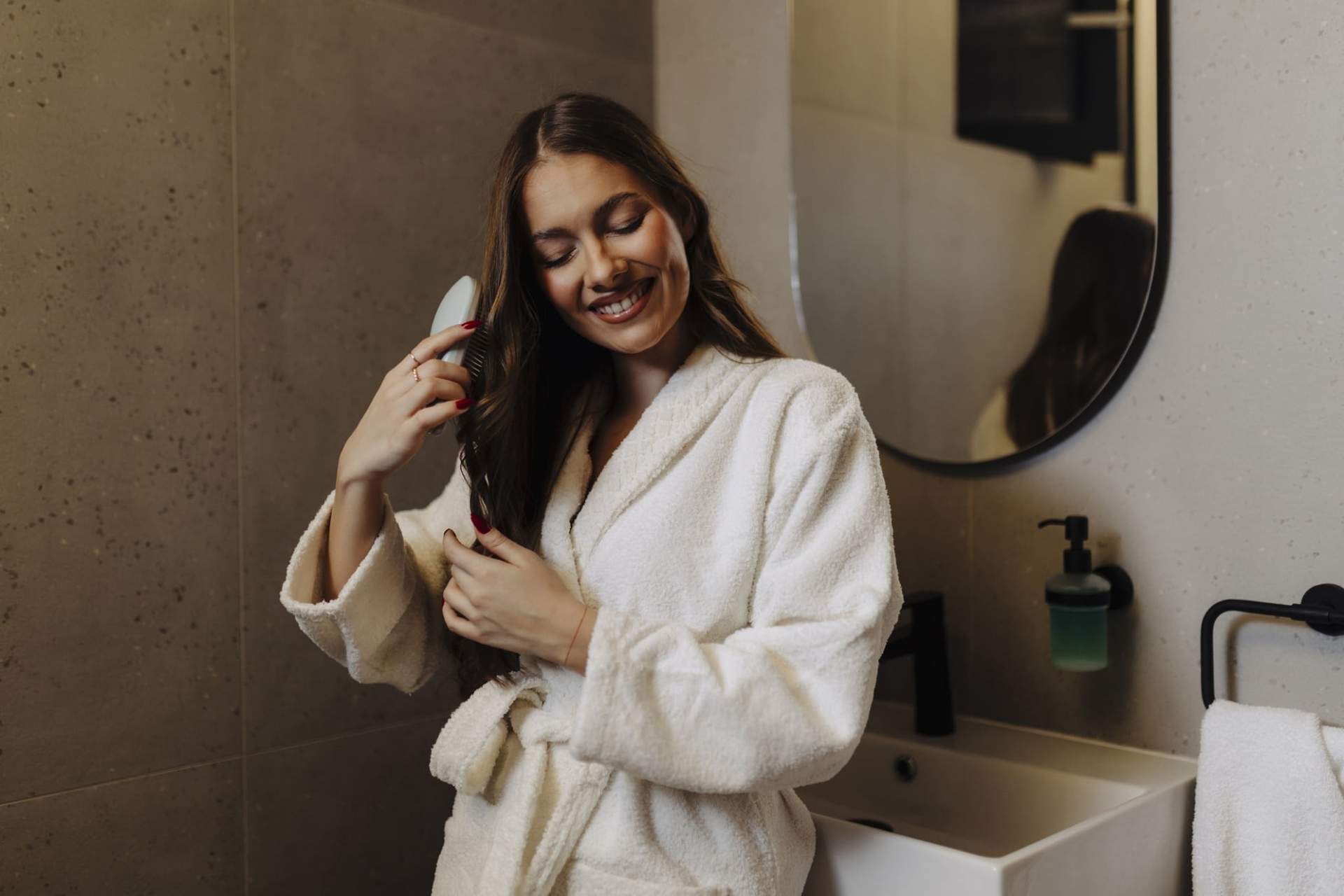 Brushing Your Hair Is Like Yoga for Your Brain — Hair