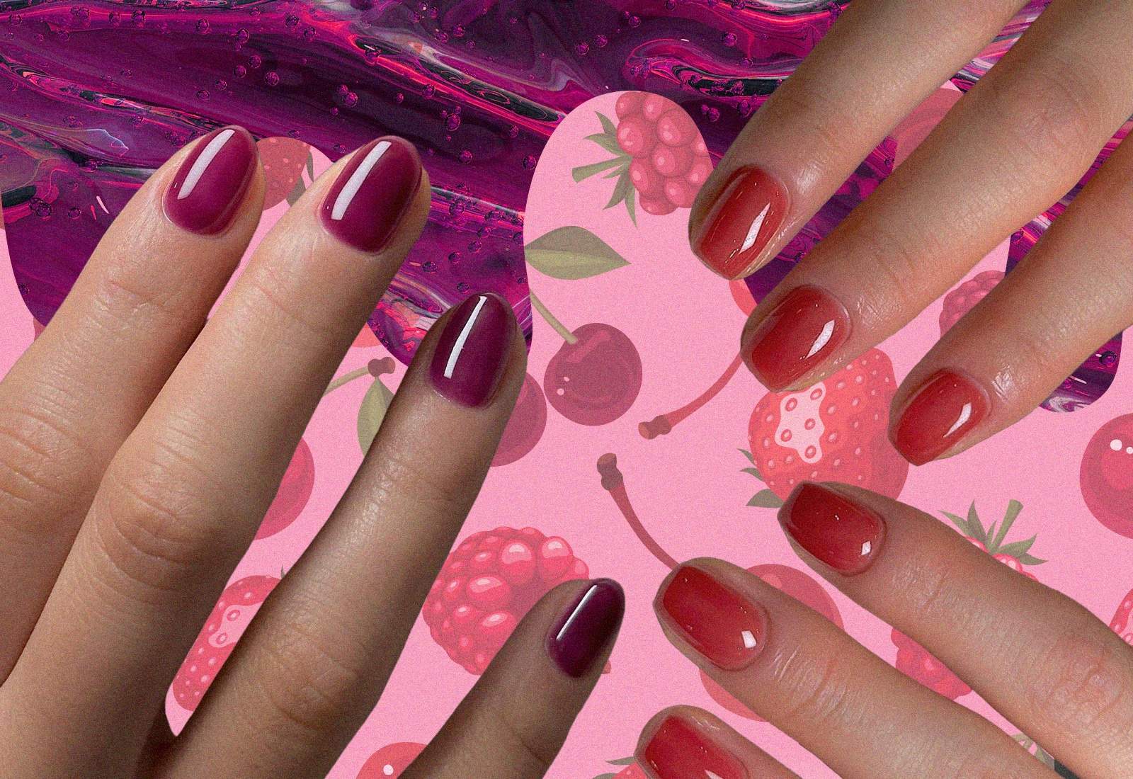 Delicious Jelly-Effect Nails: Jam and Preserve-Inspired Manicure — Style