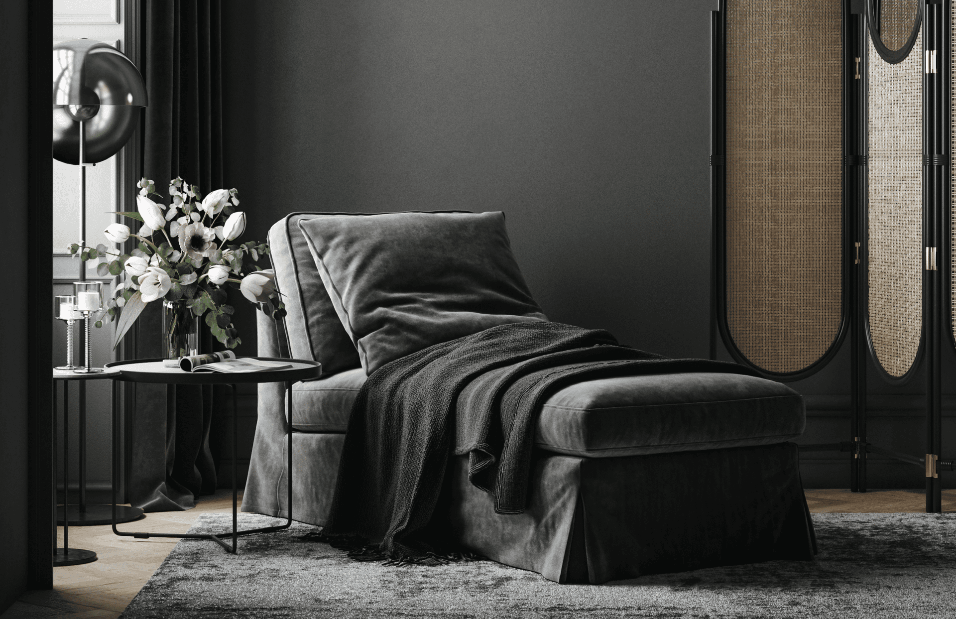 Le noir en décoration : Effets psychologiques et astuces inspirantes — Décoration