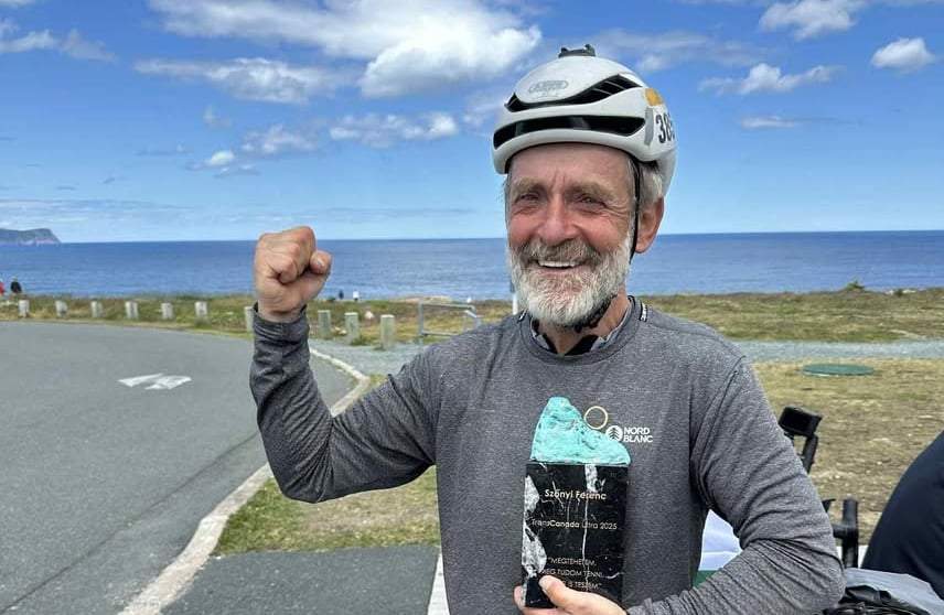 Ferenc Szőnyi: Der 60-jährige Sportler, der eine neue Bestzeit bei einer der härtesten Radfahr-Herausforderungen der Welt aufstellte — Lebensstil