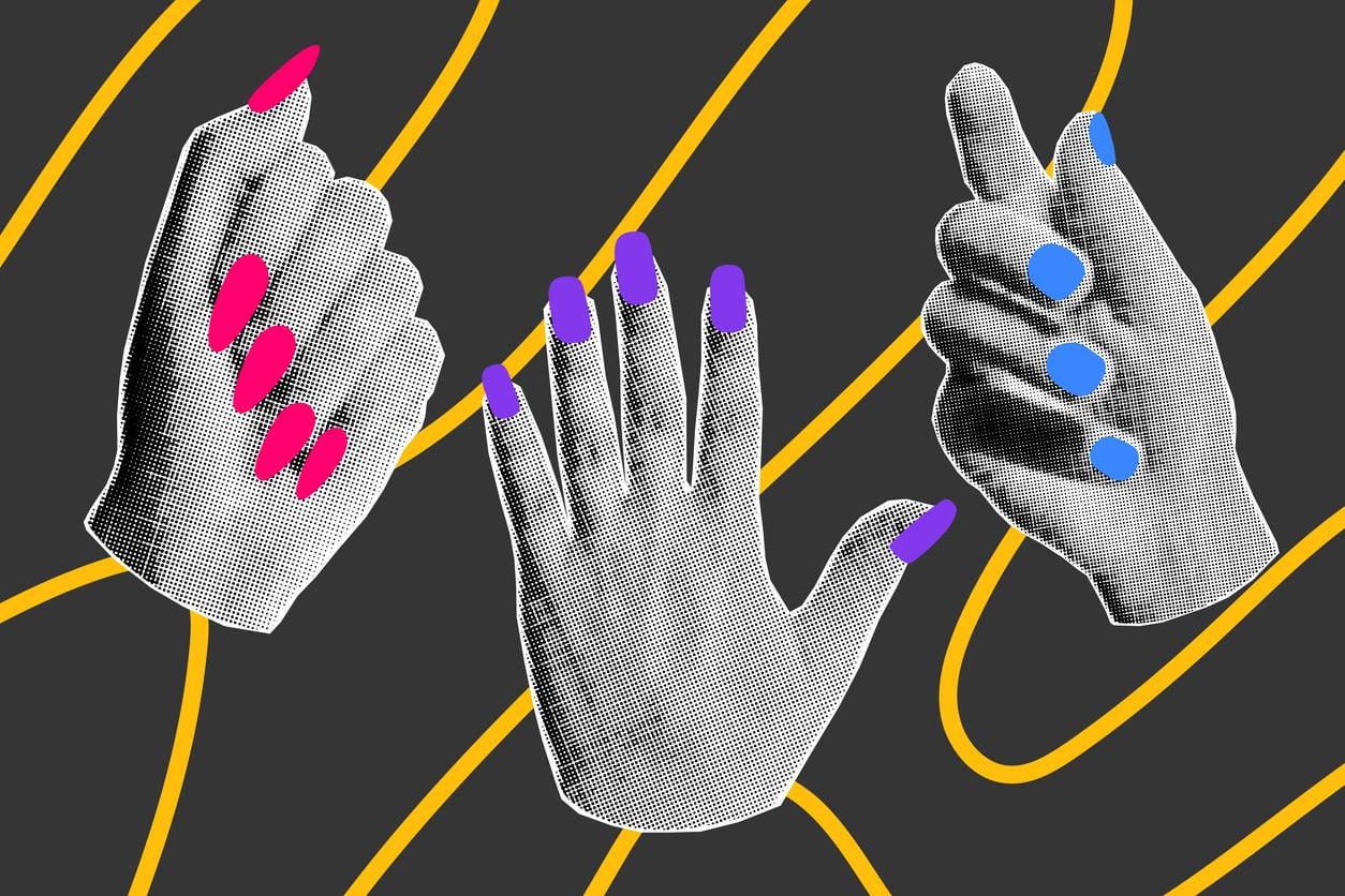 ¡Las uñas magnéticas no son solo para el invierno! Aquí tienes 10 manicuras inspiradoras para el final del verano — Estilo
