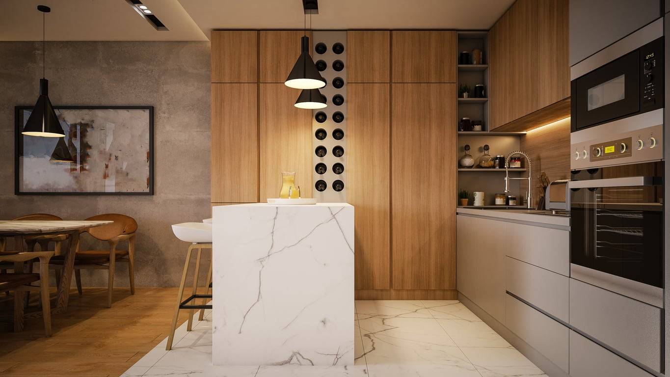 5 astuces pour que votre cuisine paraisse visiblement plus spacieuse