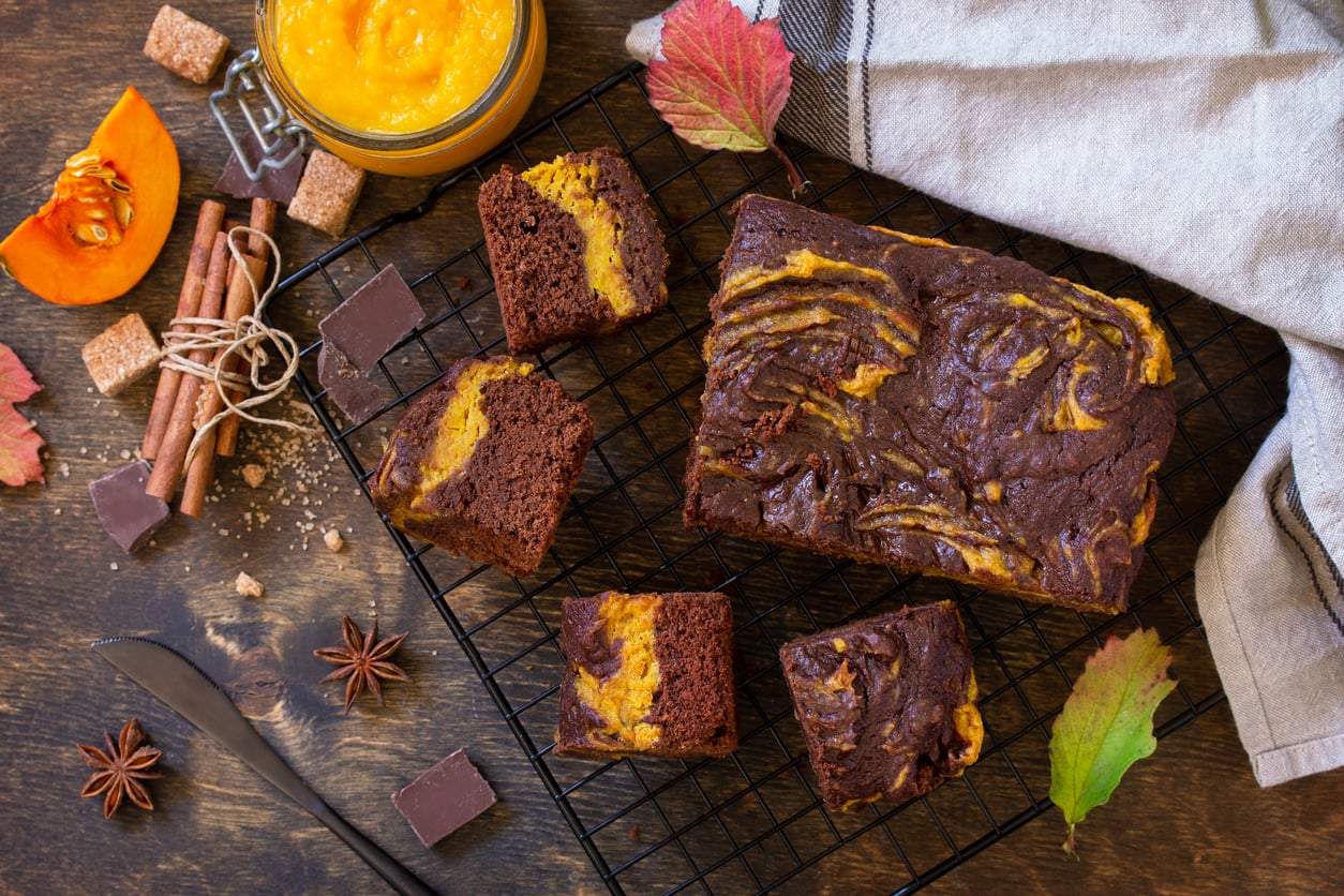 Lo adorerai: la ricetta più golosa del brownie alla zucca — Lifestyle