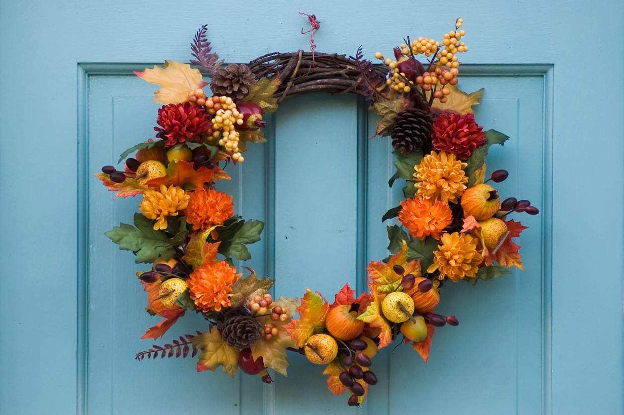 10 bezaubernde herbstliche Türkränze, die du ganz einfach selbst machen kannst — Deko