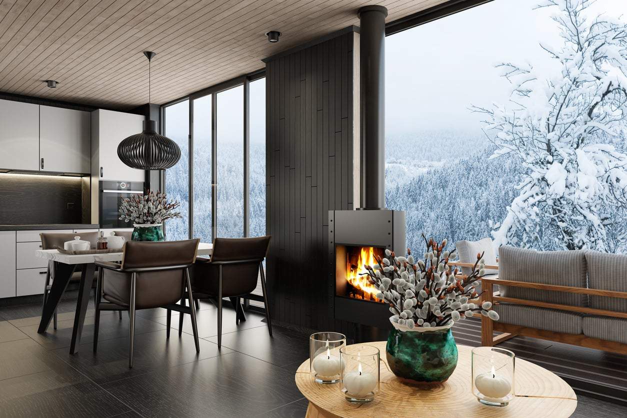 Come riorganizzare casa per un’atmosfera fresca e invernale — Arredo