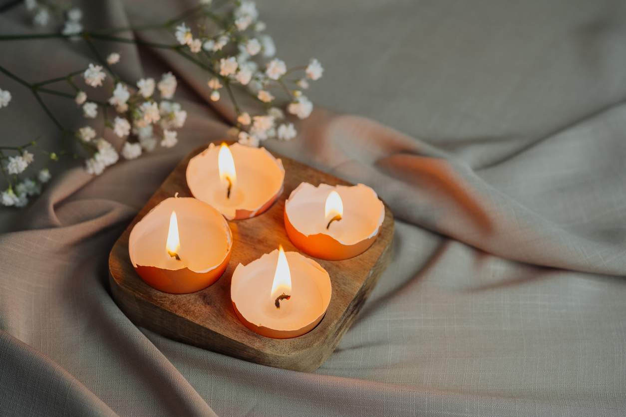 Comment souffler un œuf pour créer une déco de Pâques durable — Décoration