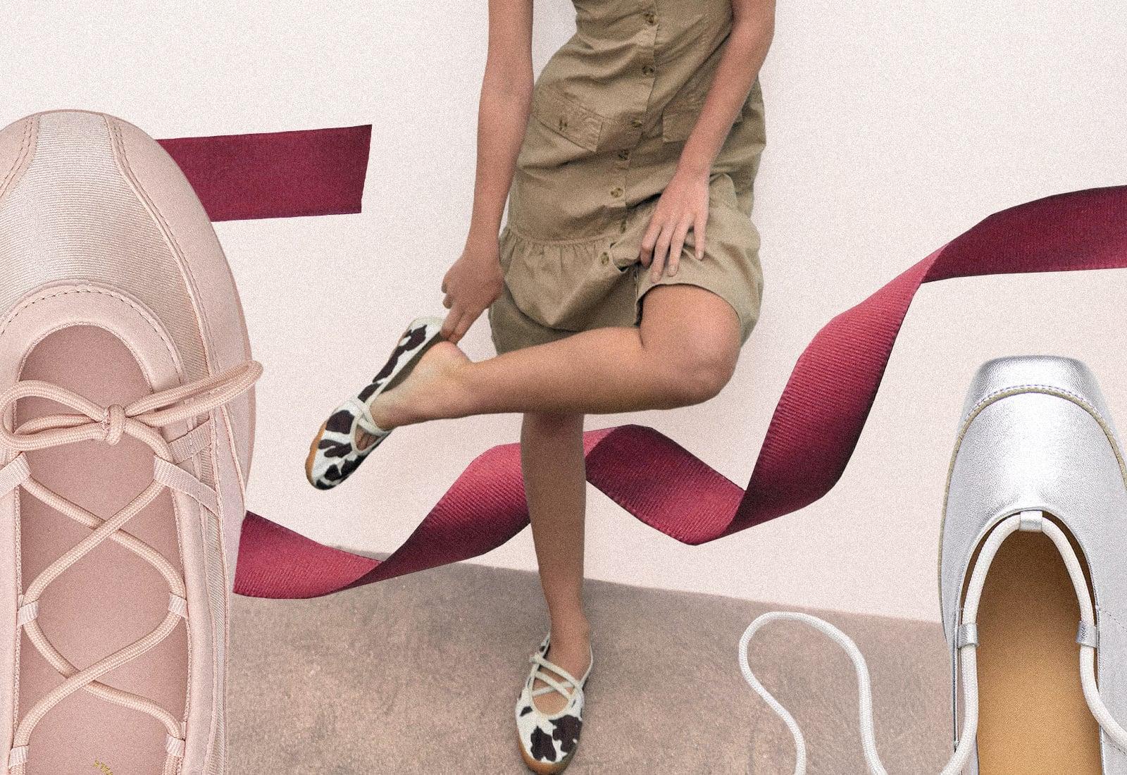 10 sporty ballet flats we're obsessed with right now — Fashion
