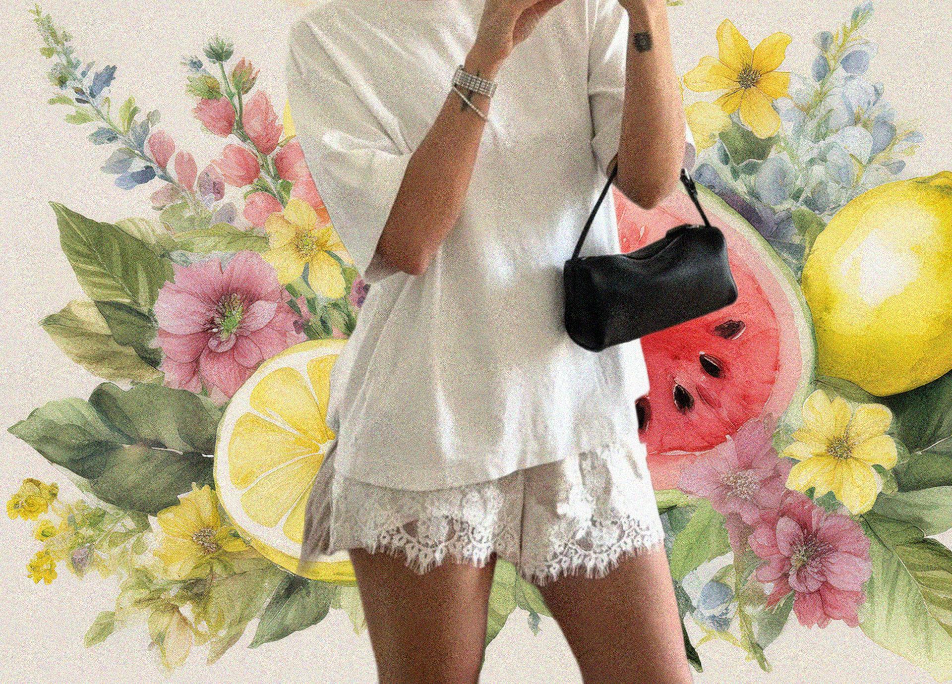 Le short en dentelle est LA pièce de l'été — voici comment le porter avec style — Mode