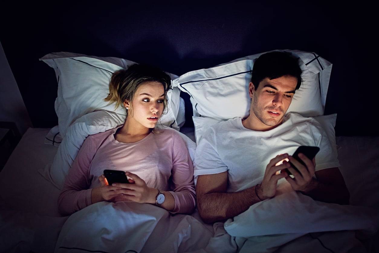 The way your partner uses their phone could reveal a secret double life